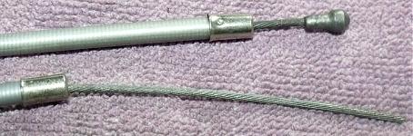 Brake cable for Mobylette