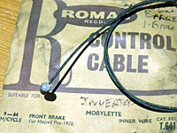 Brake cable inner wires for Mobylette