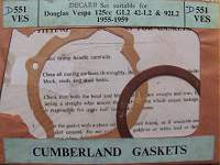 Cumberland gasket set