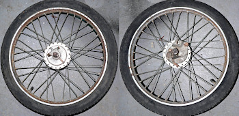 Batavus front wheel