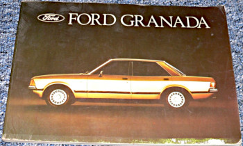 Genuine Ford Granada owners handbook