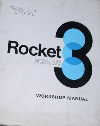 BSA Rocket-3 workshop manual