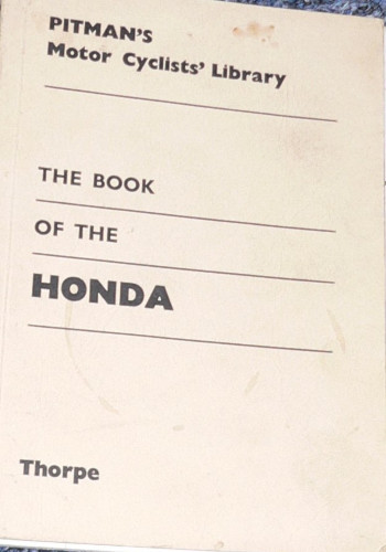 Book of the Honda