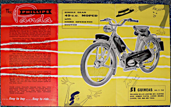 Phillips Panda P40 (Mk1) illustrated sales leaflet