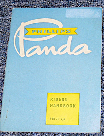 Phillips Panda P40 (Mk1) illustrated Riders Handbook