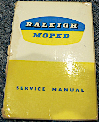 Raleigh RM1, RM1C manual