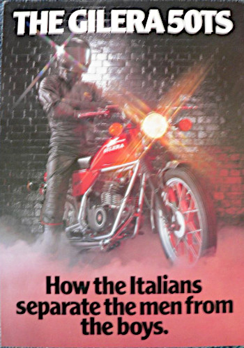 Gilera 50TS sales leaflet