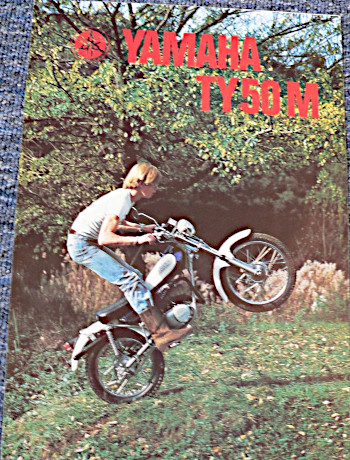 Yamaha TY50M sales leaflet