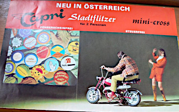 Capri Mini-Cross sales leaflet