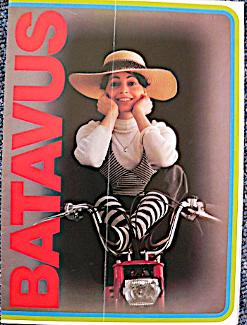 Batavus mopeds sales leaflet