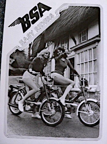 Original BSA Easy Riders leaflet