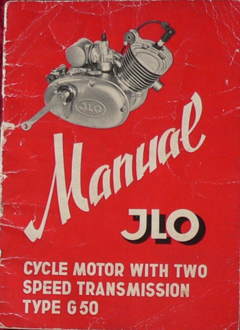 Jlo G50 2-speed Engine manual