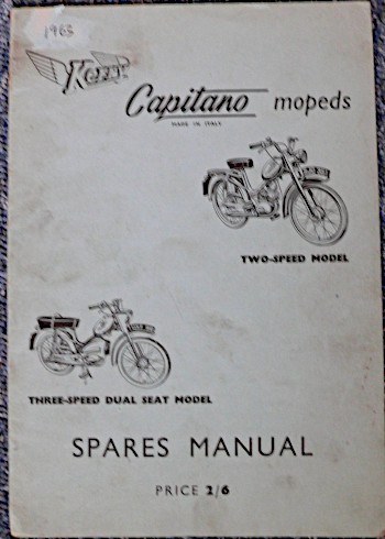 Kerry Capitano Spares Manual