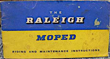 Raleigh RM1 Riding and maintenance manual