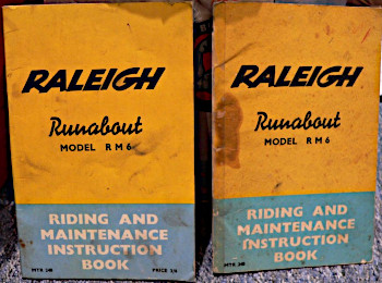 Raleigh RM6 Riding and maintenance instruction book
