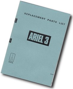 BSA Ariel 3 Spare Parts List